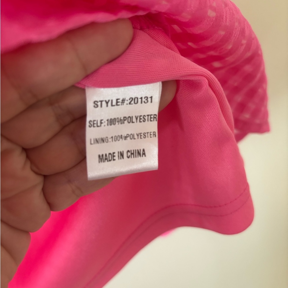 JODIFL Hot Pink Eyelet Blouse - Picture 6 of 6